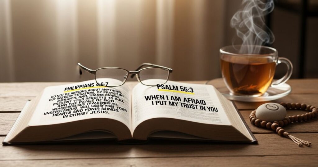 Bible verses for anxiety and fear
